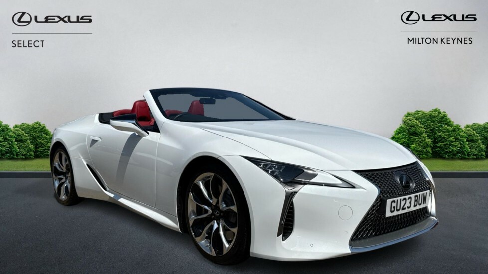 Lexus LC 5.0 500 V8 Sport Plus Convertible White