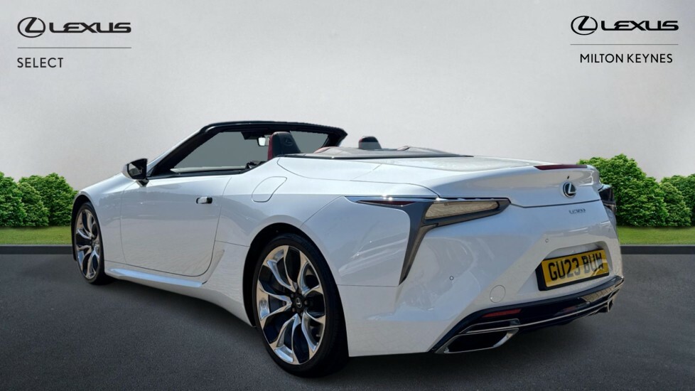 Lexus LC 5.0 500 V8 Sport Plus Convertible White #2