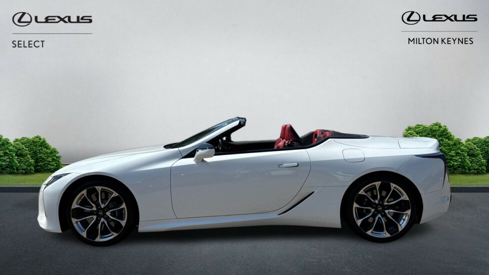 Lexus LC 5.0 500 V8 Sport Plus Convertible White #3