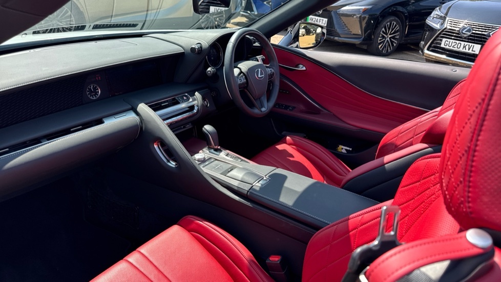 Lexus LC 5.0 500 V8 Sport Plus Convertible White #6