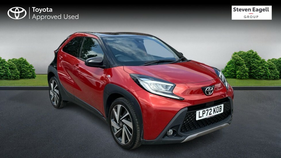 Toyota Aygo X 1.0 Vvt-i Exclusive X-shift Euro 6 Ss Red