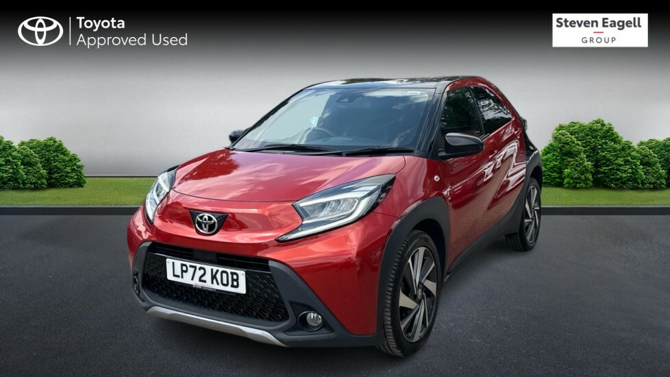 Toyota Aygo X 1.0 Vvt-i Exclusive X-shift Euro 6 Ss Red #3