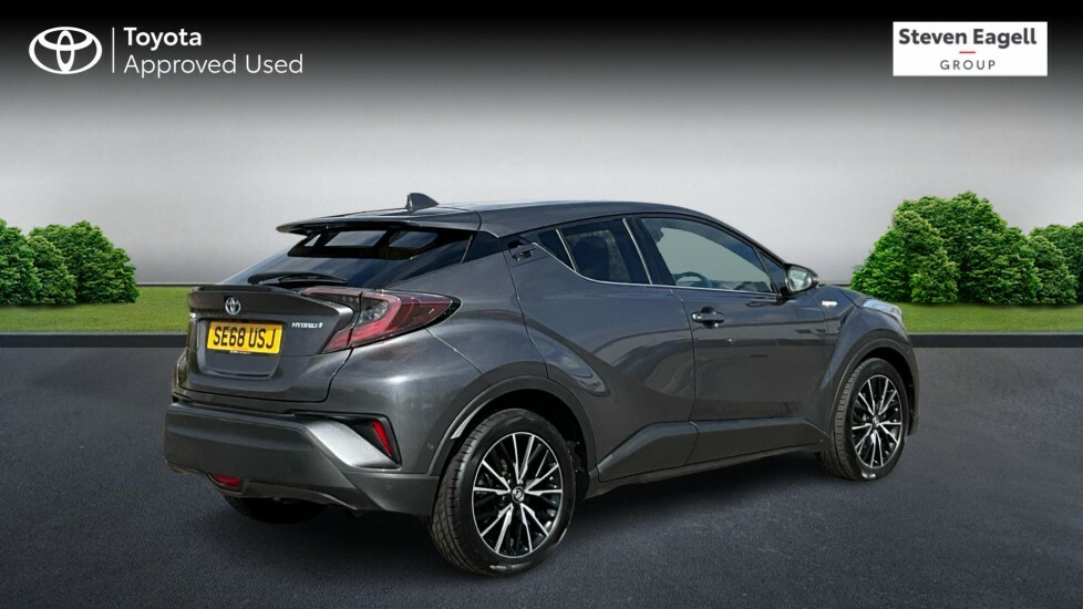 Toyota C-Hr 1.8 Vvt-h Excel Cvt Euro 6 Ss SE68USJ Grey #2