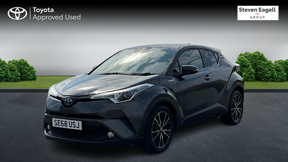 Toyota C-Hr 1.8 Vvt-h Excel Cvt Euro 6 Ss SE68USJ Grey #3