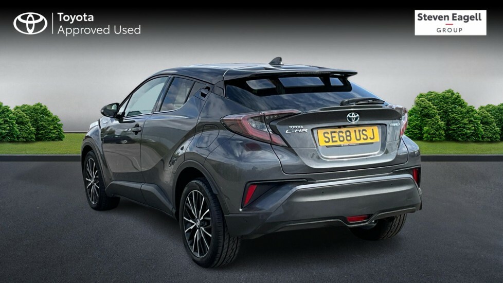 Toyota C-Hr 1.8 Vvt-h Excel Cvt Euro 6 Ss SE68USJ Grey #4