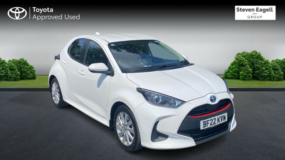 Toyota Yaris 1.5 Vvt-h Icon E-cvt Euro 6 Ss White