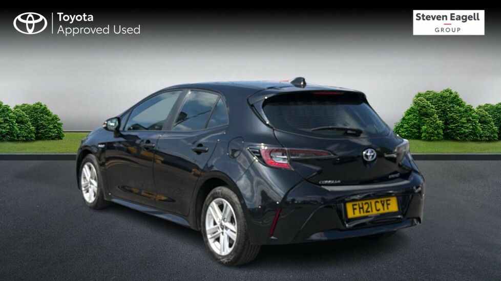 Toyota Corolla 1.8 Vvt-h Icon Tech Cvt Euro 6 Ss Black #4