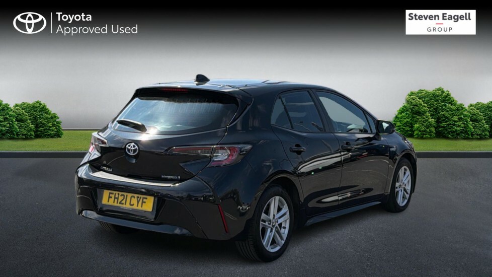 Toyota Corolla 1.8 Vvt-h Icon Tech Cvt Euro 6 Ss Black #2