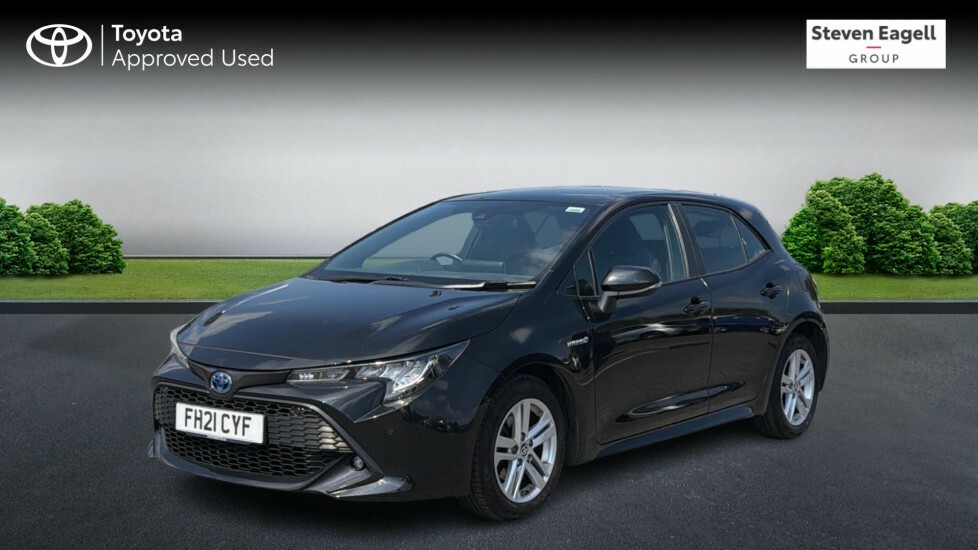 Toyota Corolla 1.8 Vvt-h Icon Tech Cvt Euro 6 Ss Black #3