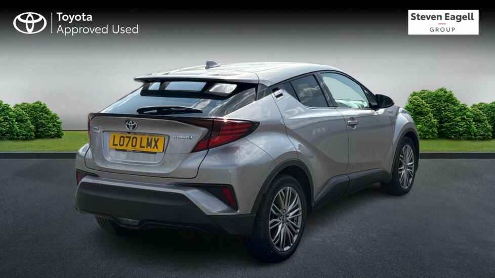 Toyota C-Hr 1.8 Vvt-h Excel Cvt Euro 6 Ss Silver #2