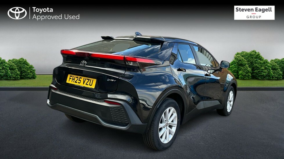 Toyota C-Hr 1.8 Vvt-h Icon Cvt Euro 6 Ss Black #2