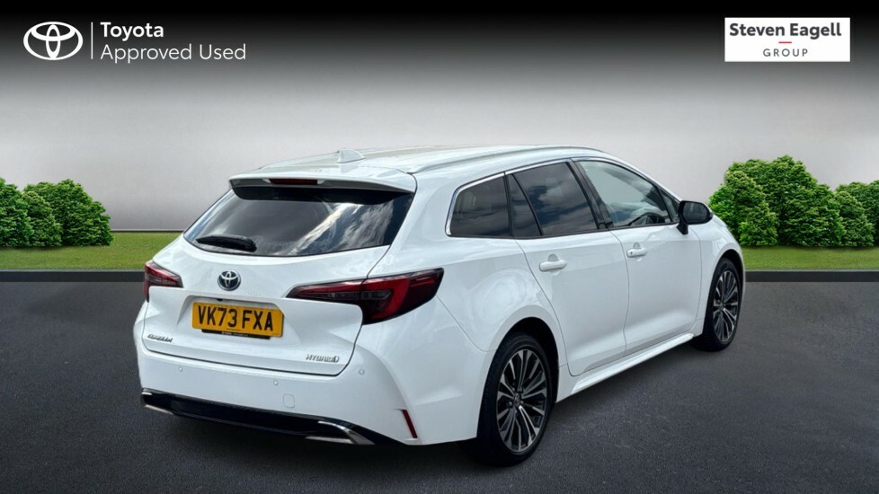 Toyota Corolla 1.8 Vvt-h Design Touring Sports Cvt Euro 6 Ss 5 White #2