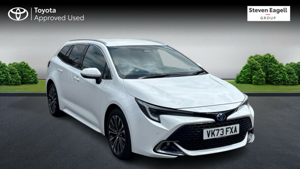 Toyota Corolla 1.8 Vvt-h Design Touring Sports Cvt Euro 6 Ss 5 White
