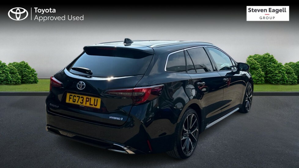 Toyota Corolla 1.8 Vvt-h Excel Touring Sports Cvt Euro 6 Ss Black #2