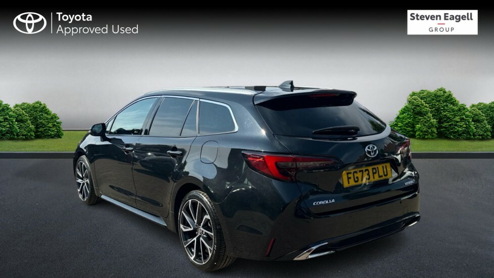 Toyota Corolla 1.8 Vvt-h Excel Touring Sports Cvt Euro 6 Ss Black #4