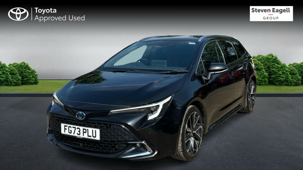 Toyota Corolla 1.8 Vvt-h Excel Touring Sports Cvt Euro 6 Ss Black #3