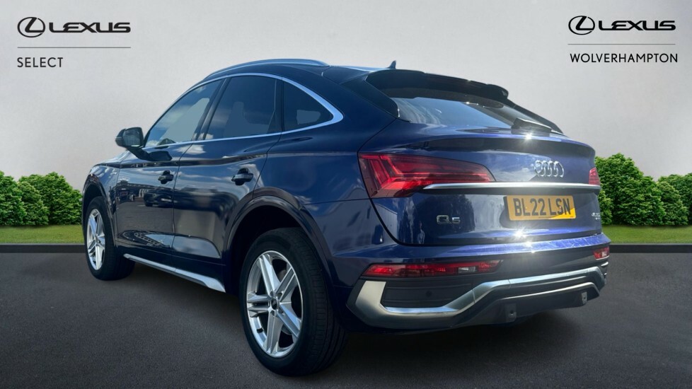 Audi Q5 2.0 Tdi 40 S Line Sportback S Tronic Quattro Euro Blue #2