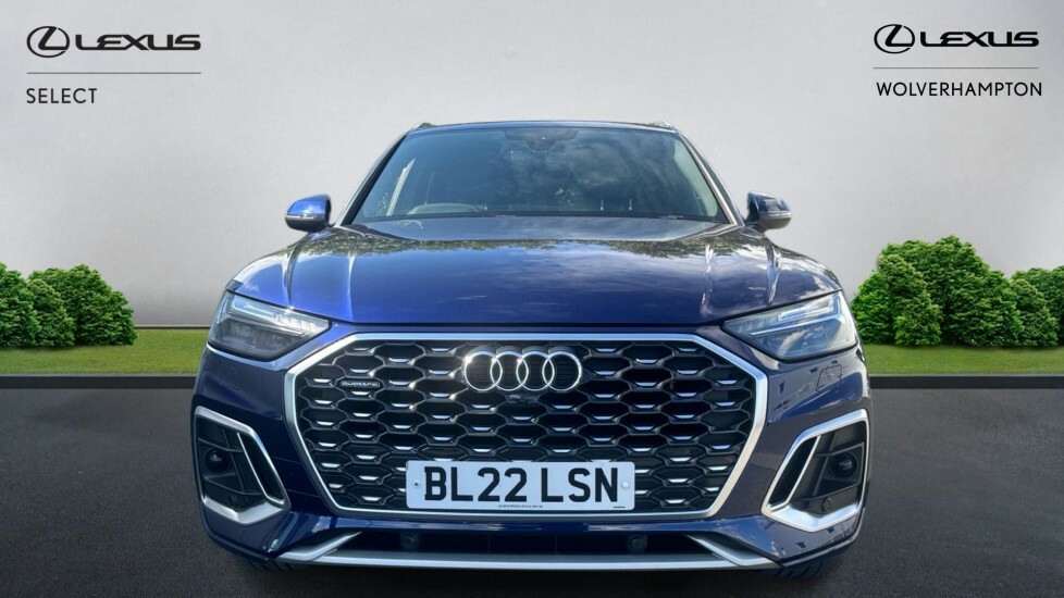 Audi Q5 2.0 Tdi 40 S Line Sportback S Tronic Quattro Euro Blue #4
