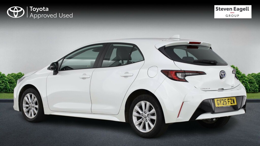 Toyota Corolla 1.8 Vvt-h Icon Cvt Euro 6 Ss White #4