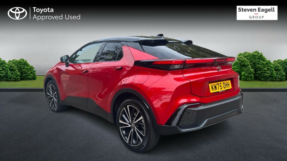 Toyota C-Hr 1.8 Vvt-h Excel Cvt Euro 6 Ss KW75OHH Red #4