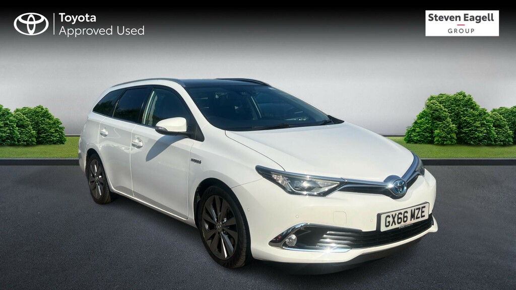 Toyota Auris 1.8 Vvt-h Excel Touring Sports Hybrid C White