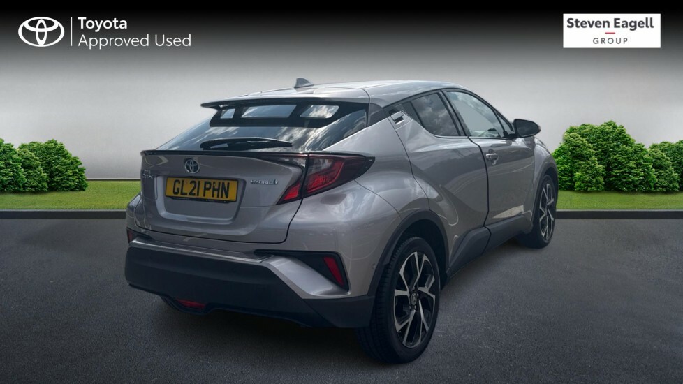 Toyota C-Hr 1.8 Vvt-h Design Cvt Euro 6 Ss Silver #2