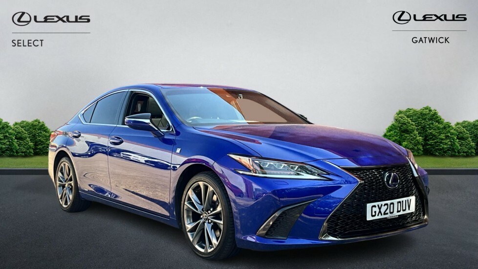 Lexus ES 2.5 300H F Sport E-cvt Euro 6 Ss Blue