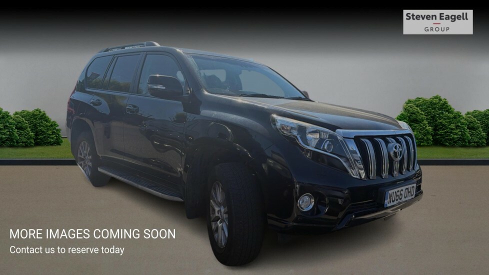Toyota Land Cruiser 2.8D Icon 4Wd Euro 6 7 Seats Black