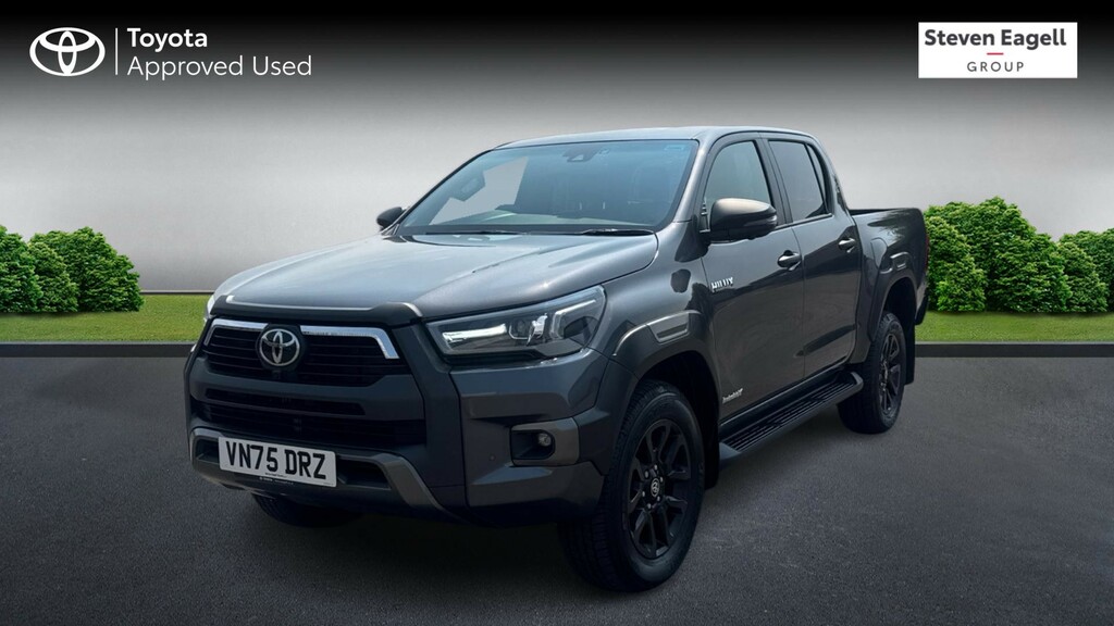 Toyota HILUX 2.8 D-4d-h Invincible X 4Wd Euro 6 Grey #3