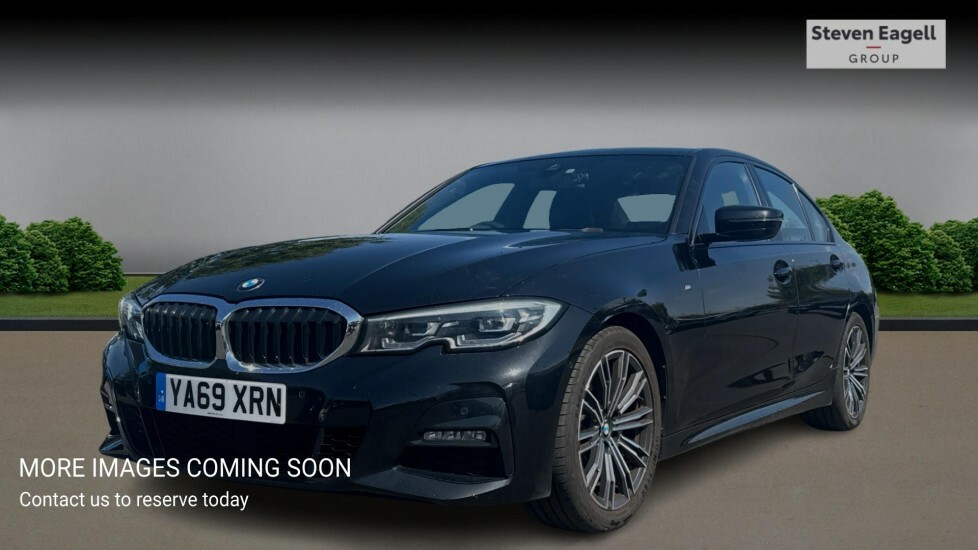 BMW 3 Series 2.0 318D M Sport Euro 6 Ss Black #3