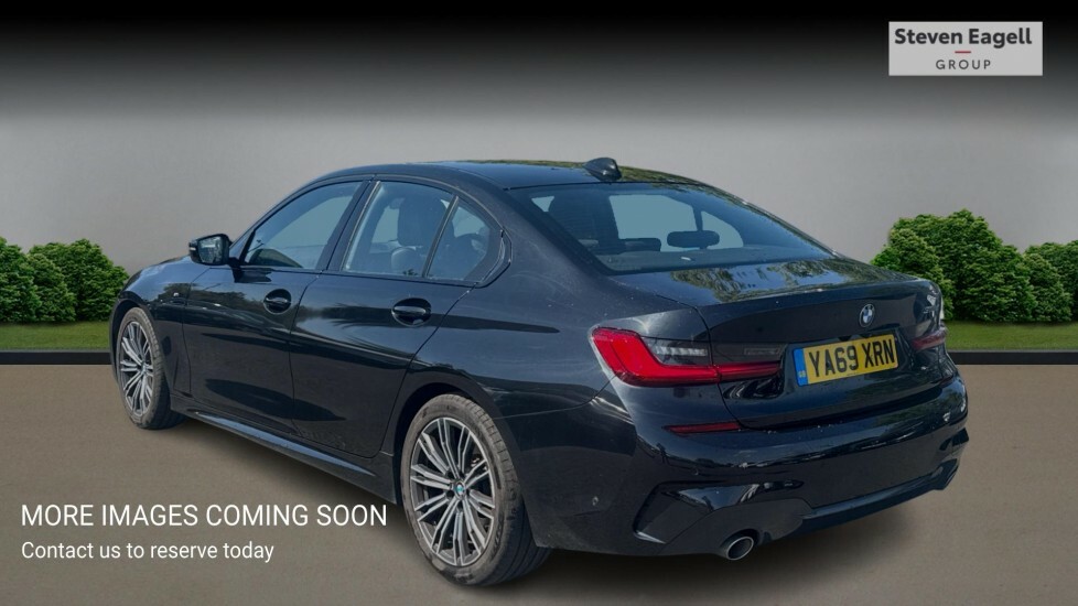 BMW 3 Series 2.0 318D M Sport Euro 6 Ss Black #2