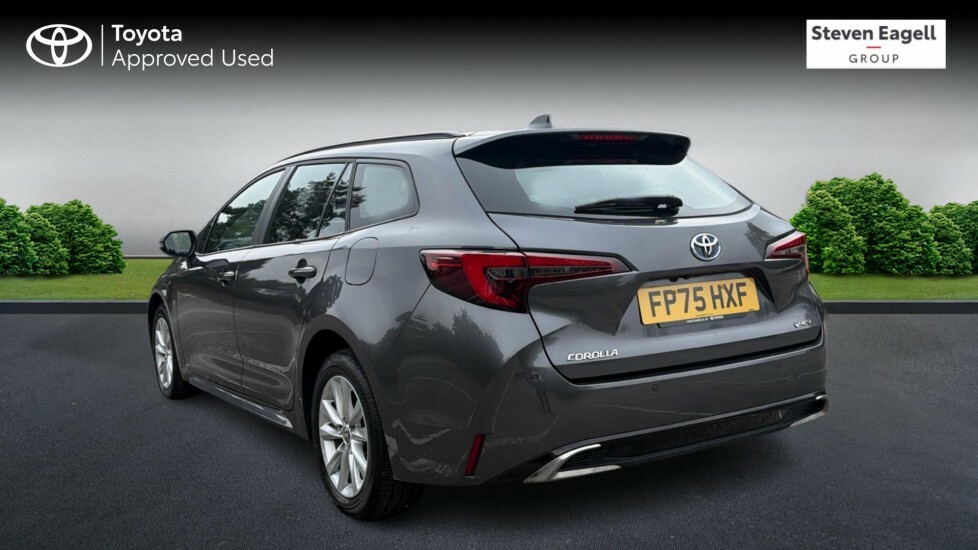 Toyota Corolla 2.0 Vvt-h Icon Touring Sports Cvt Euro 6 Ss Grey #4