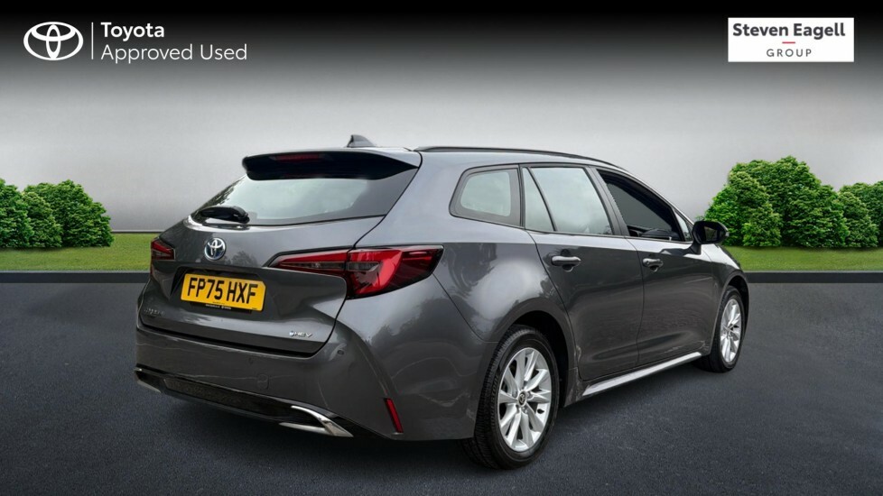 Toyota Corolla 2.0 Vvt-h Icon Touring Sports Cvt Euro 6 Ss Grey #2