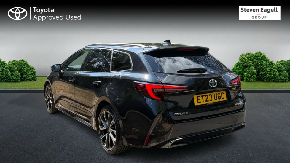 Toyota Corolla 2.0 Vvt-h Excel Touring Sports Cvt Euro 6 Ss Black #4