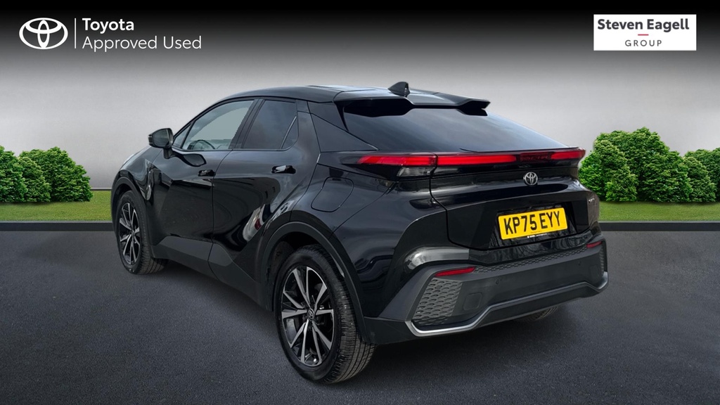 Toyota C-Hr 1.8 Vvt-h Design Cvt Euro 6 Ss Black #4