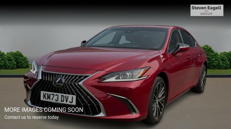 Lexus ES 2.5 300H Premium Edition Saloon Hybrid Red #3