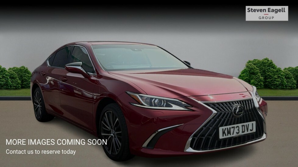 Lexus ES 2.5 300H Premium Edition Saloon Hybrid Red