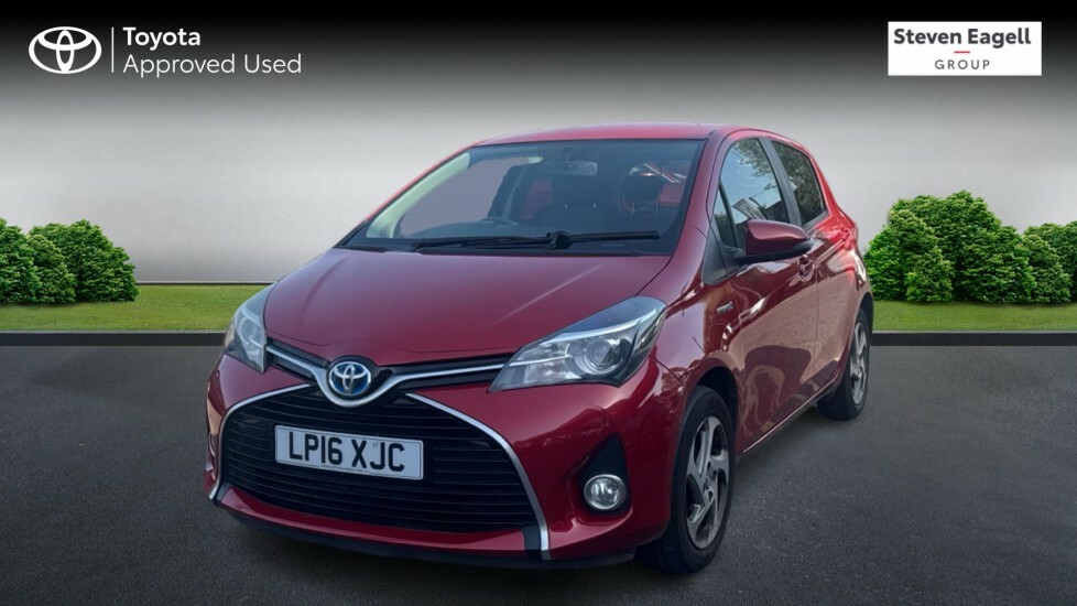 Toyota Yaris 1.5 Vvt-h Icon E-cvt Euro 6 Red #3