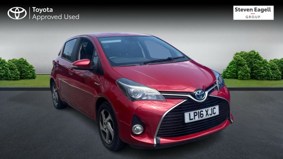 Toyota Yaris 1.5 Vvt-h Icon E-cvt Euro 6 Red