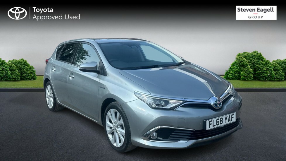 Toyota Auris 1.8 Vvt-h Excel Cvt Euro 6 Ss Grey