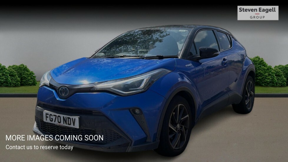 Toyota C-Hr 2.0 Vvt-h Dynamic Cvt Euro 6 Ss Blue #3