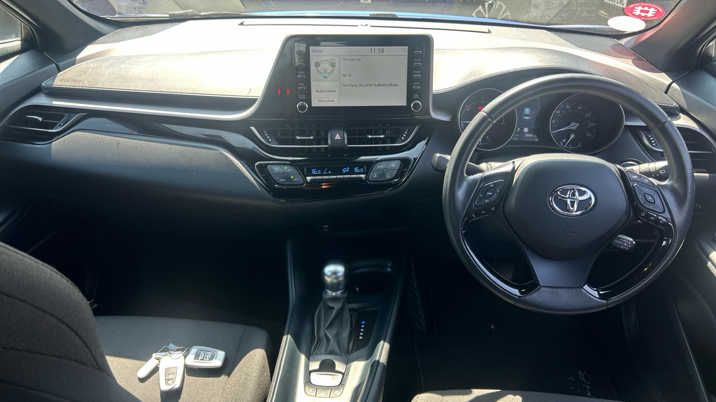 Toyota C-Hr 1.8 Vvt-h Icon Cvt Euro 6 Ss Blue #6