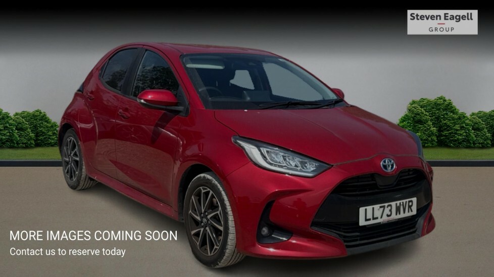 Toyota Yaris 1.5 Vvt-h Design E-cvt Euro 6 Ss Red