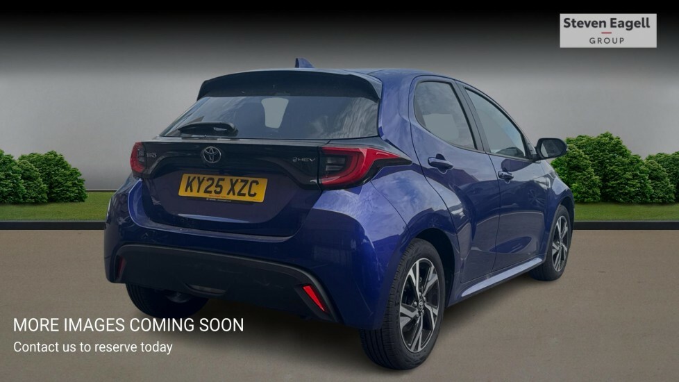 Toyota Yaris 1.5 Vvt-h Design E-cvt Euro 6 Ss Blue #4