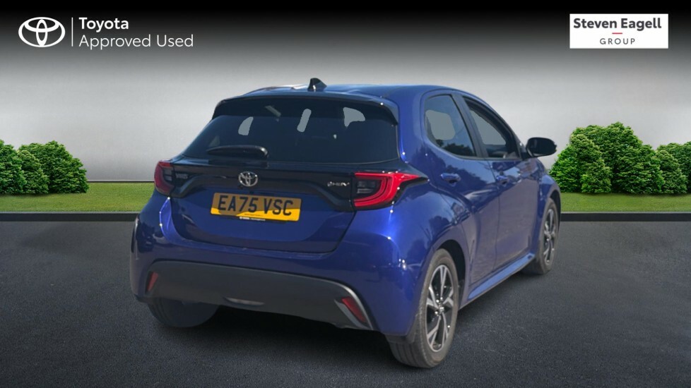 Toyota Yaris 1.5 Vvt-h Design E-cvt Euro 6 Ss Blue #2