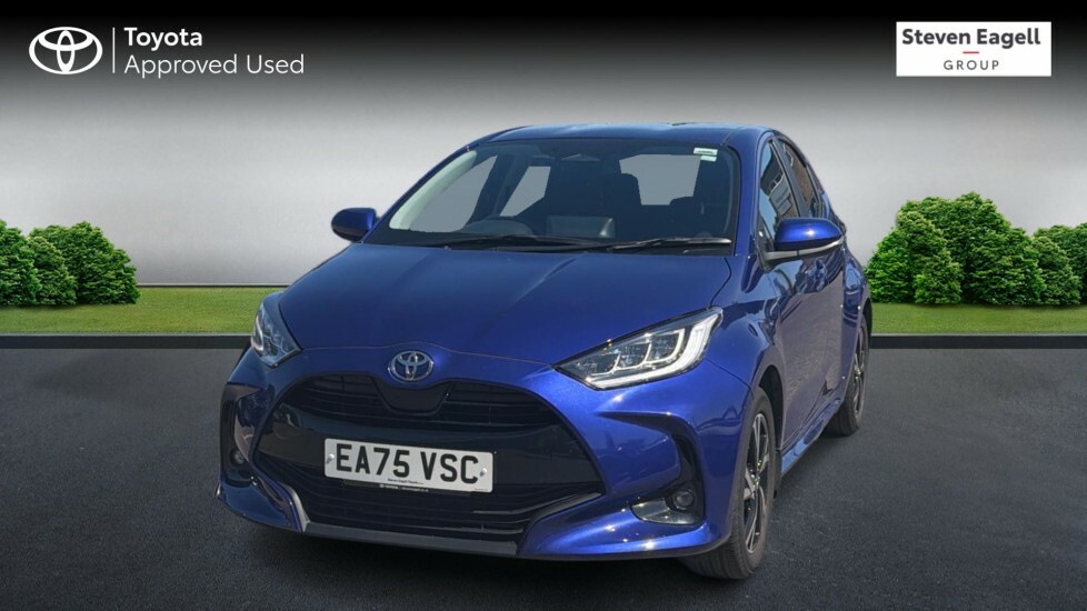 Toyota Yaris 1.5 Vvt-h Design E-cvt Euro 6 Ss Blue #3