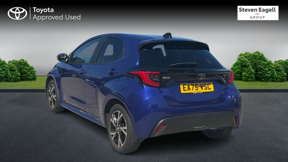 Toyota Yaris 1.5 Vvt-h Design E-cvt Euro 6 Ss Blue #4