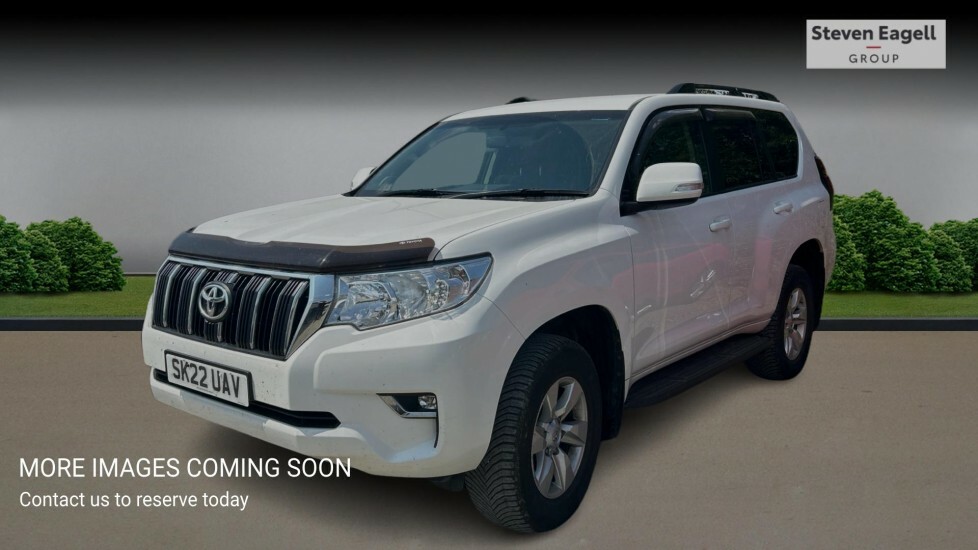 Toyota Land Cruiser 2.8D Active 4Wd Euro 6 Ss 7 Seat White #3