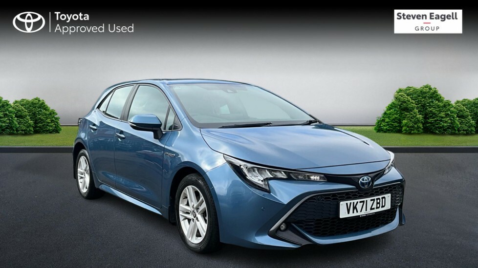 Toyota Corolla 1.8 Vvt-h Icon Tech Cvt Euro 6 Ss Blue