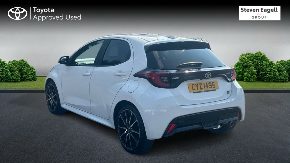 Toyota Yaris 1.5 Vvt-h Gr Sport E-cvt Euro 6 Ss CYZ1495 White #4